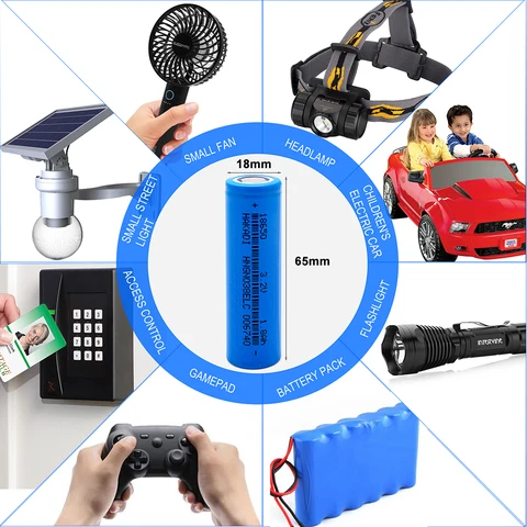 BTRHAKADI HKD-3.2V 1800 LiFePO4 аккумулятор 18650