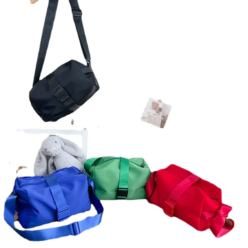 W392 New Boys and Girls Large-capacity Waterproof Sports Boy Fitness Joker Messenger Shoulder Bag