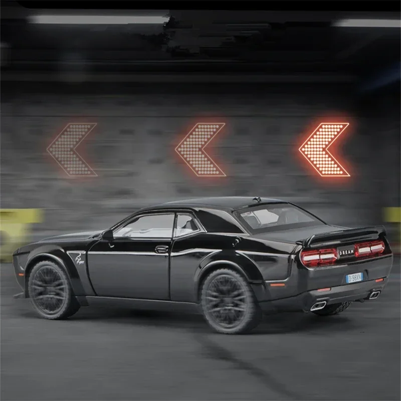 1:32 Dodge Challenger SRT модель автомобиля из сплава Musle литая под давлением металлическая