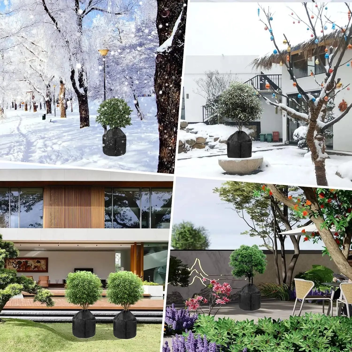 Многоразовые Зимние Защитные Сумки Для Корней Деревьев