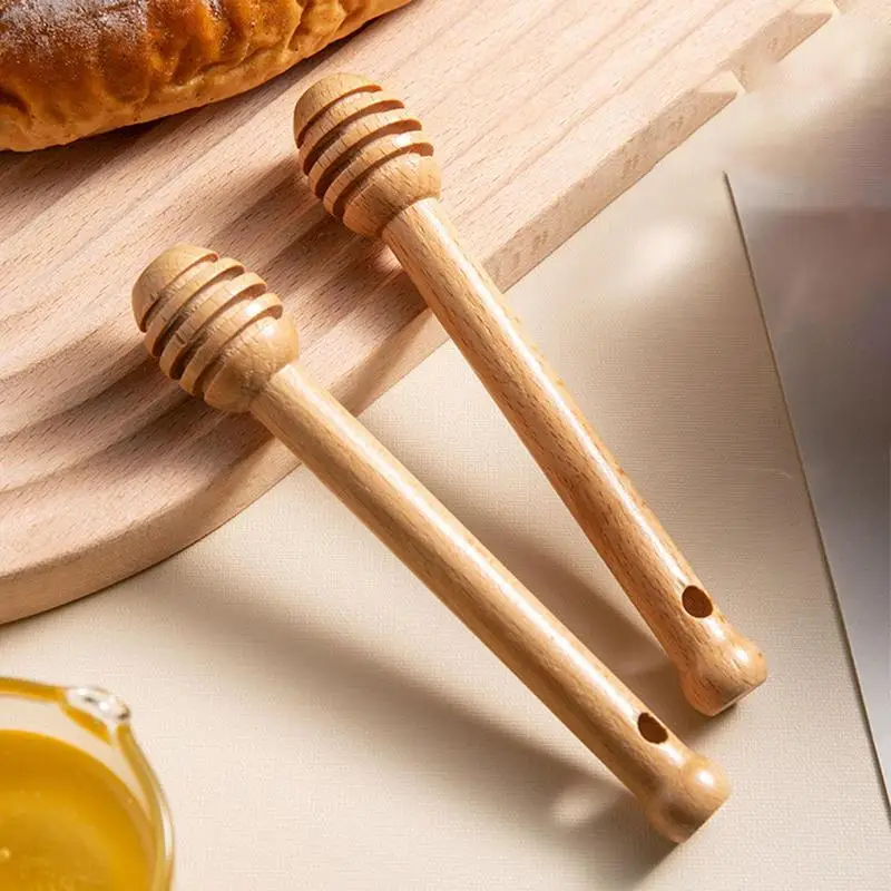 

Мешалка для меда Sticks, многофункциональная портативная деревянная ручка для смешивания меда