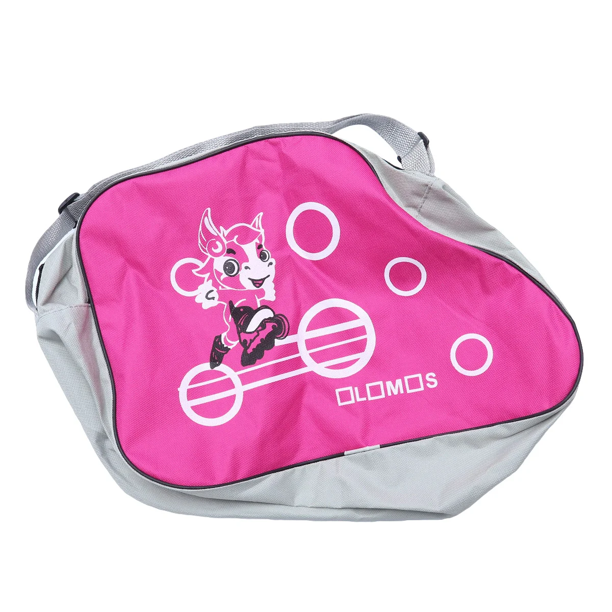 

Fashionable Printed Skating Shoes Storage Bag Portable Adjustable Shoulder Strap Storage Organizer Roller Skate Storage