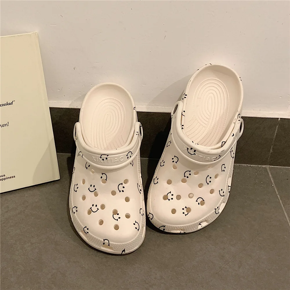 

Cute Slippers Women Shoes Non-Slip Wear-Resistant Comfortable Lightweight Casual Slippers Seaside Vacation Beach Shoes