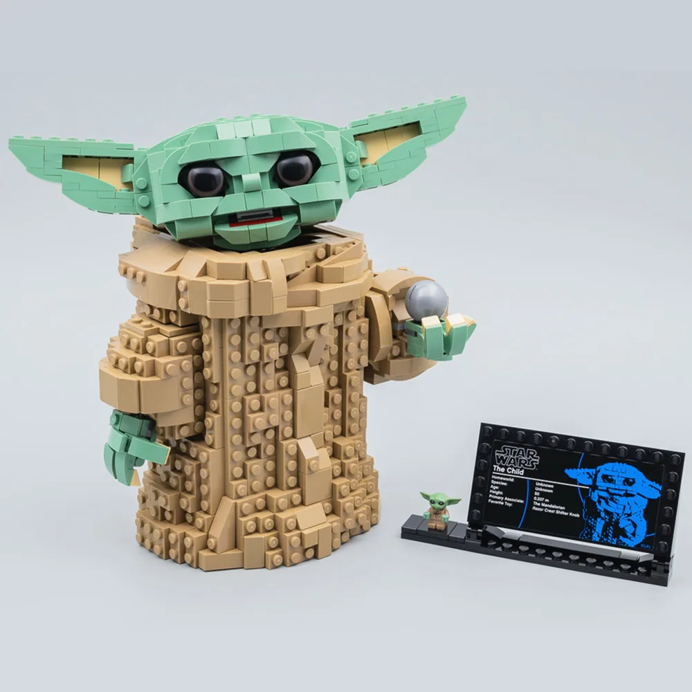 

DISNEY Stars Space Wars Baby Yoda The Mandalorian Building Bricks Block Designer Toys Children Boys Gift Kids Birthday