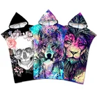 Полотенце-пончо, женское пляжное полотенце-пончо для серфинга, накидка с капюшоном, банное полотенце для взрослых из микрофибры, банное полотенце, меняющее плащ s