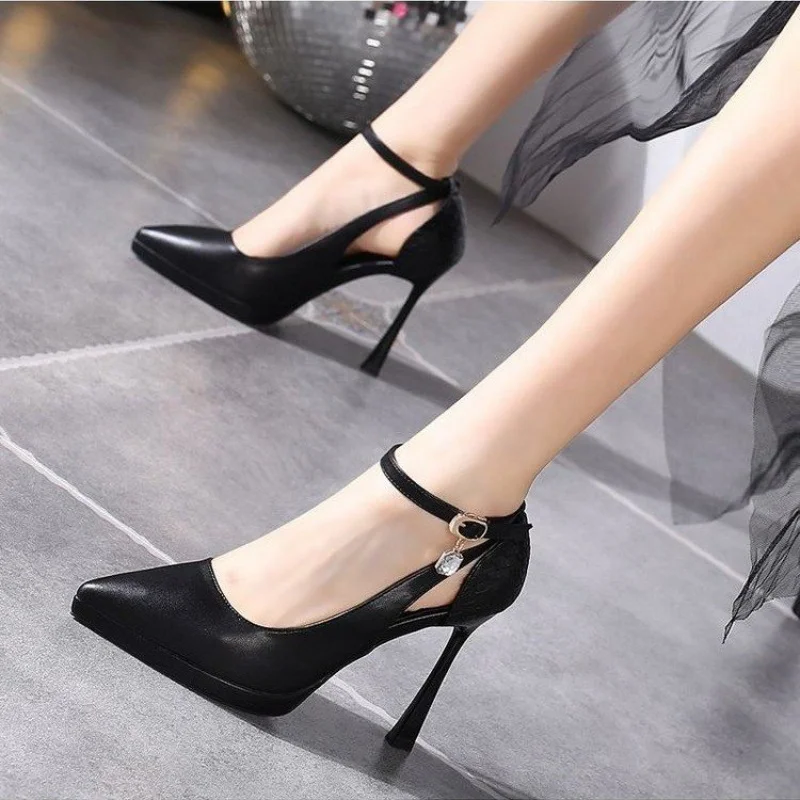 

New Women's High Heels Pointed Stiletto Heels Women's Pumps Fashion Sexy Shoes Item No.：Fuding&Q1233