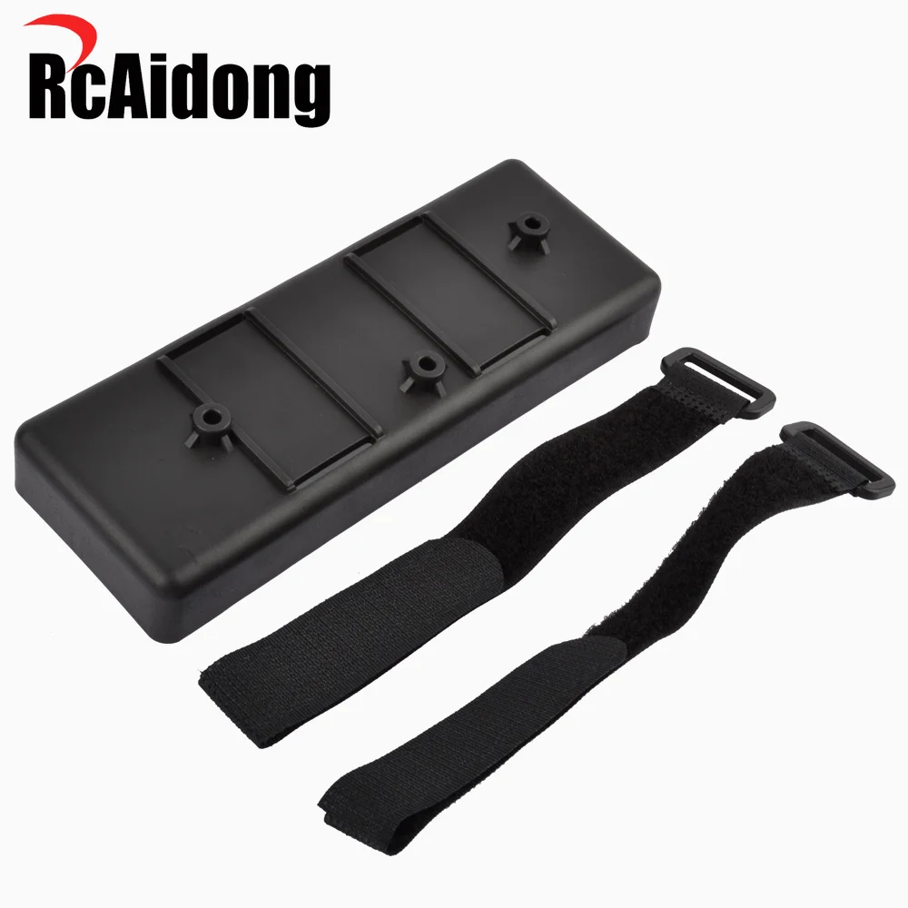 

RcAidong RC Model Car Plastic Battery Box Tray for 1/10 RC Crawler Car AXIAL SCX10 D90 1/8 1/10 RC Electric Car