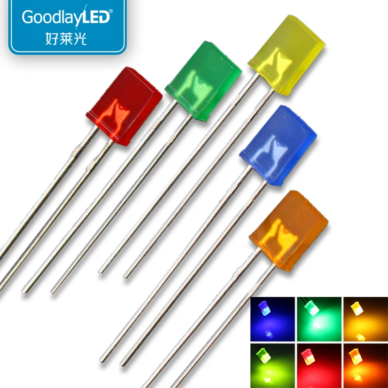 

GOODLAYLED BALL 257 светодиодные лампы DIP LED желтые/оранжевые/красные/зеленые/синие