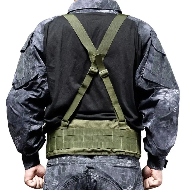 

Mens Suspenders Work Tool Waist Belt Adjustable Harness For Men Outdoor Camping Mountaineering Gear