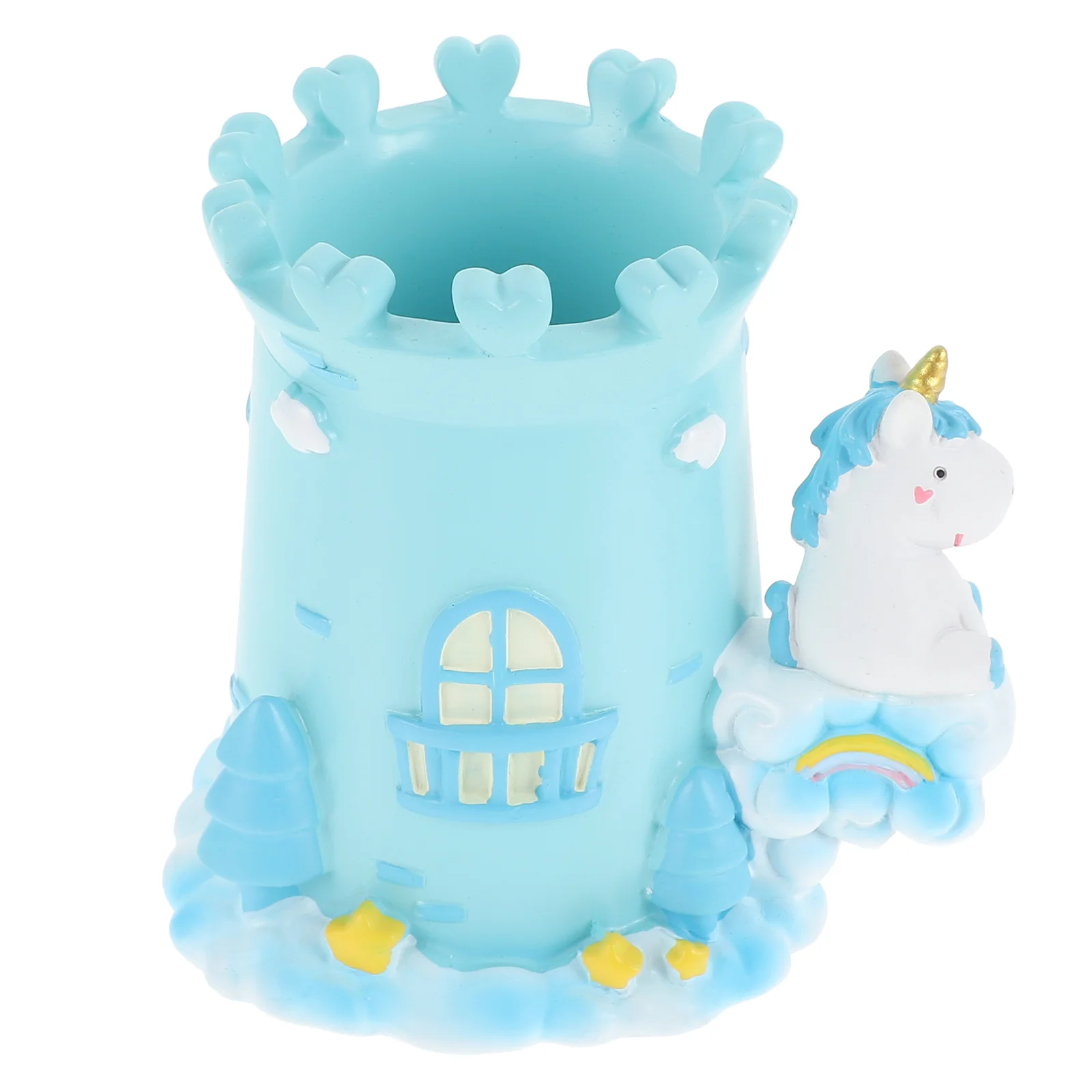 

Resin Pen Holder Pen Organizer Storage Basket Pen Display Holder for Home