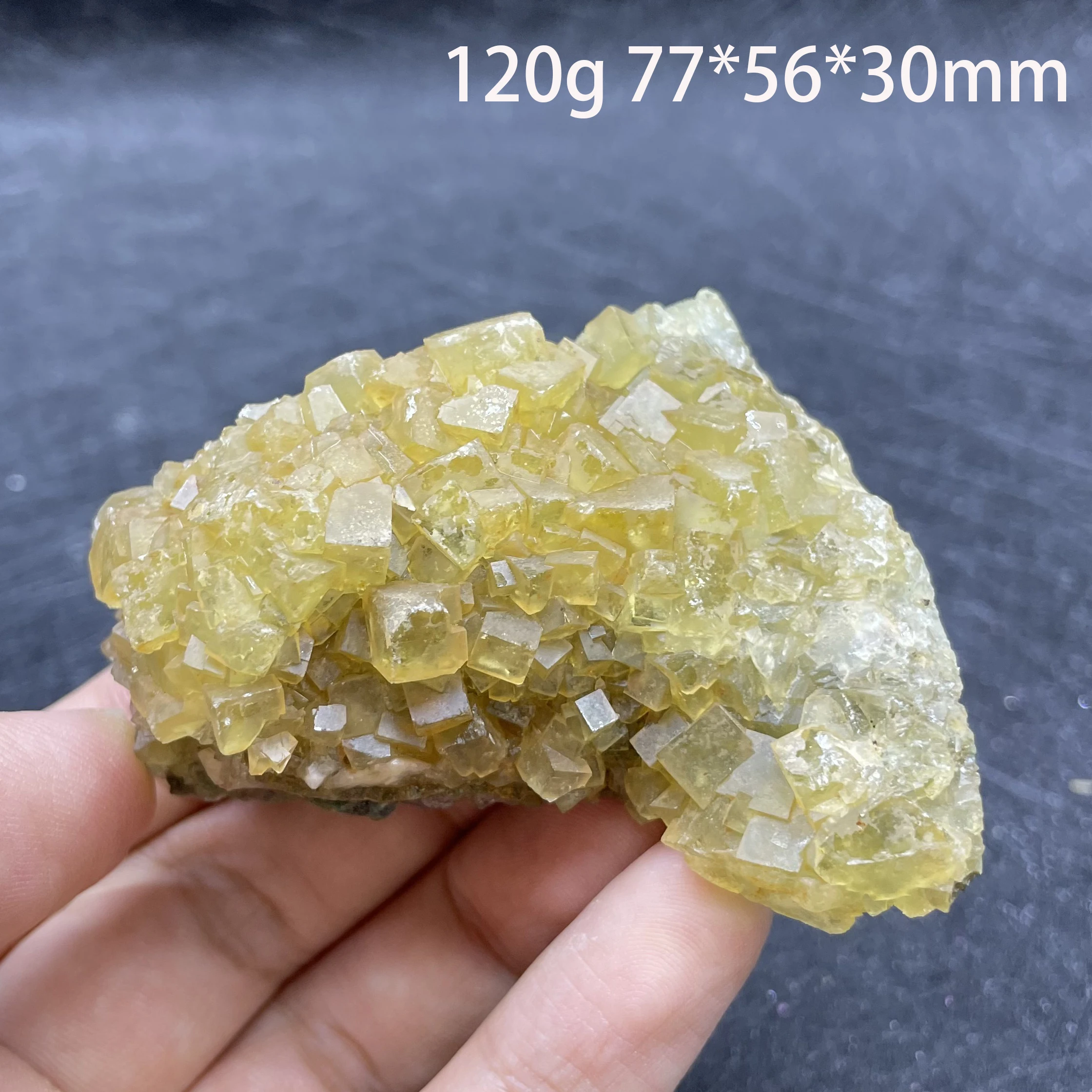 Натуральный Необработанный камень Пекин желтого цвета блестящее минеральное