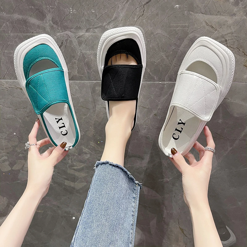 

2021 Summer Woman Shoes Platform Slippers Wedge Flip Flops Women High Heel Slippers For Women Casual Sandals Female Shoes