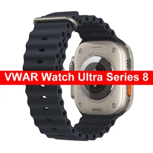 2022 NEW VWAR Watch Ultra Smart Watch Series 8 Always-on Display Wireless Charging iwo Smartwatch fo in India