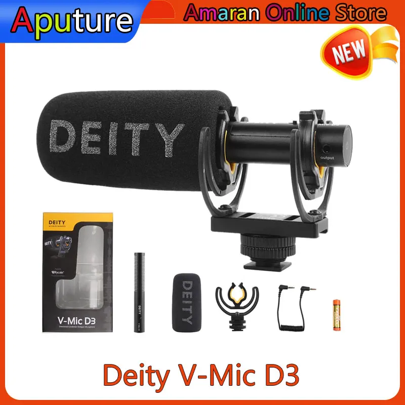 Deity V-Mic D3 Video Studio Super-Cardioid Directional Shotg