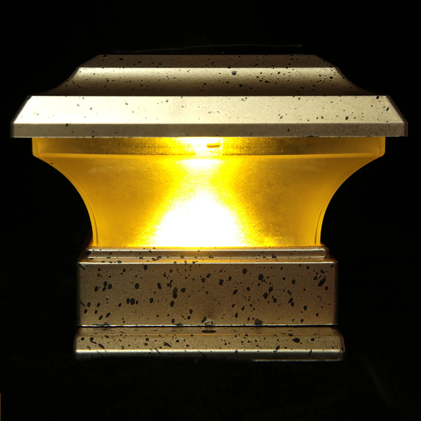 Столб загородки солнечной энергии освещает Водонепроницаемый Открытый Садовый