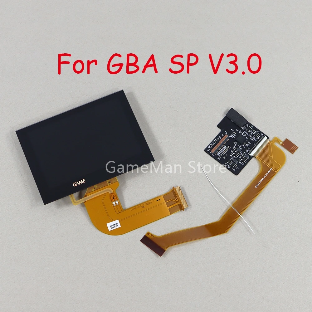 1 комплект для Nintendo Game Boy Advance SP GBA V3.0 AGS 101 экран IPS ЖК-дисплей с подсветкой яркий