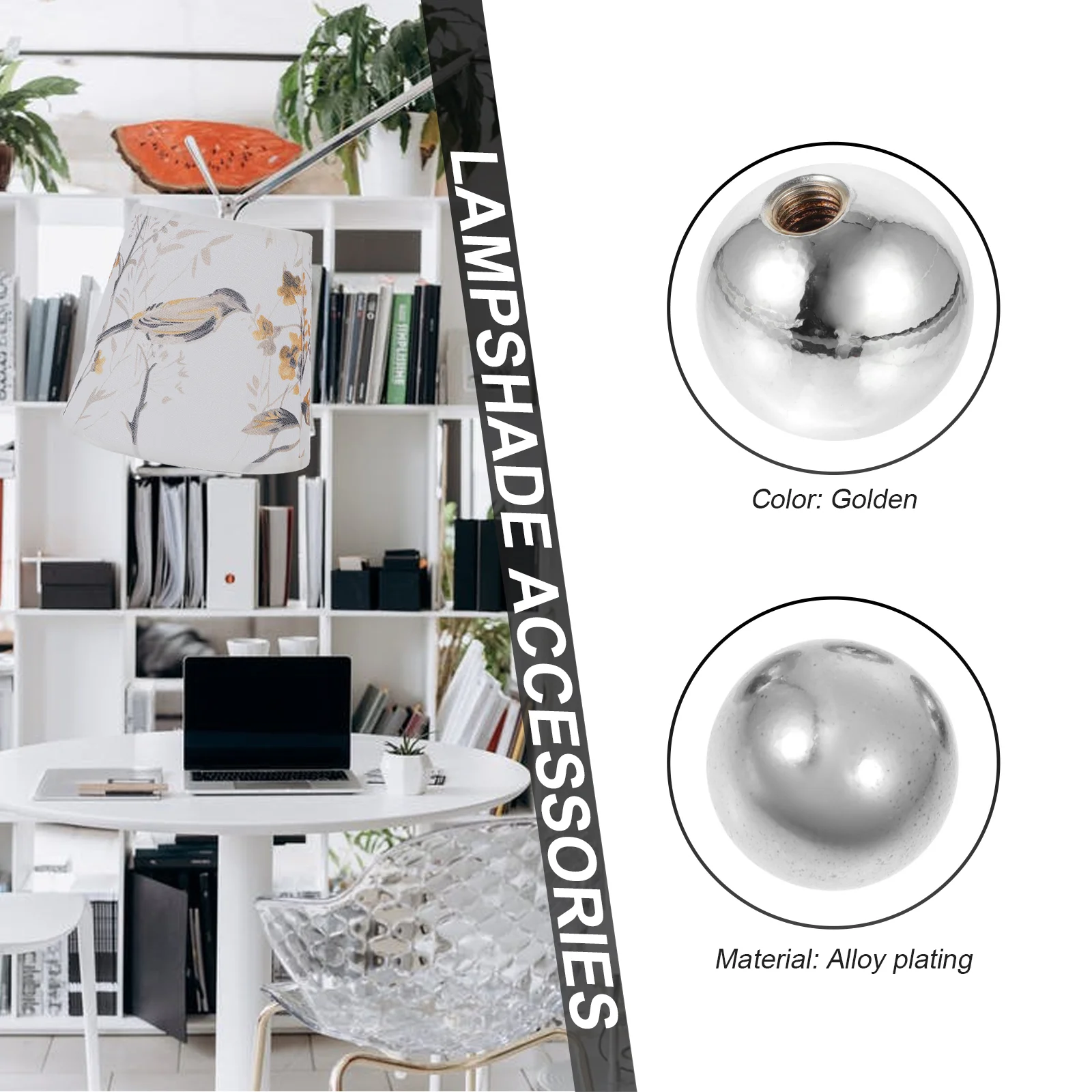 4-шт. Кронштейн для абажура аксессуары черный абажур держатель рога шар латунь