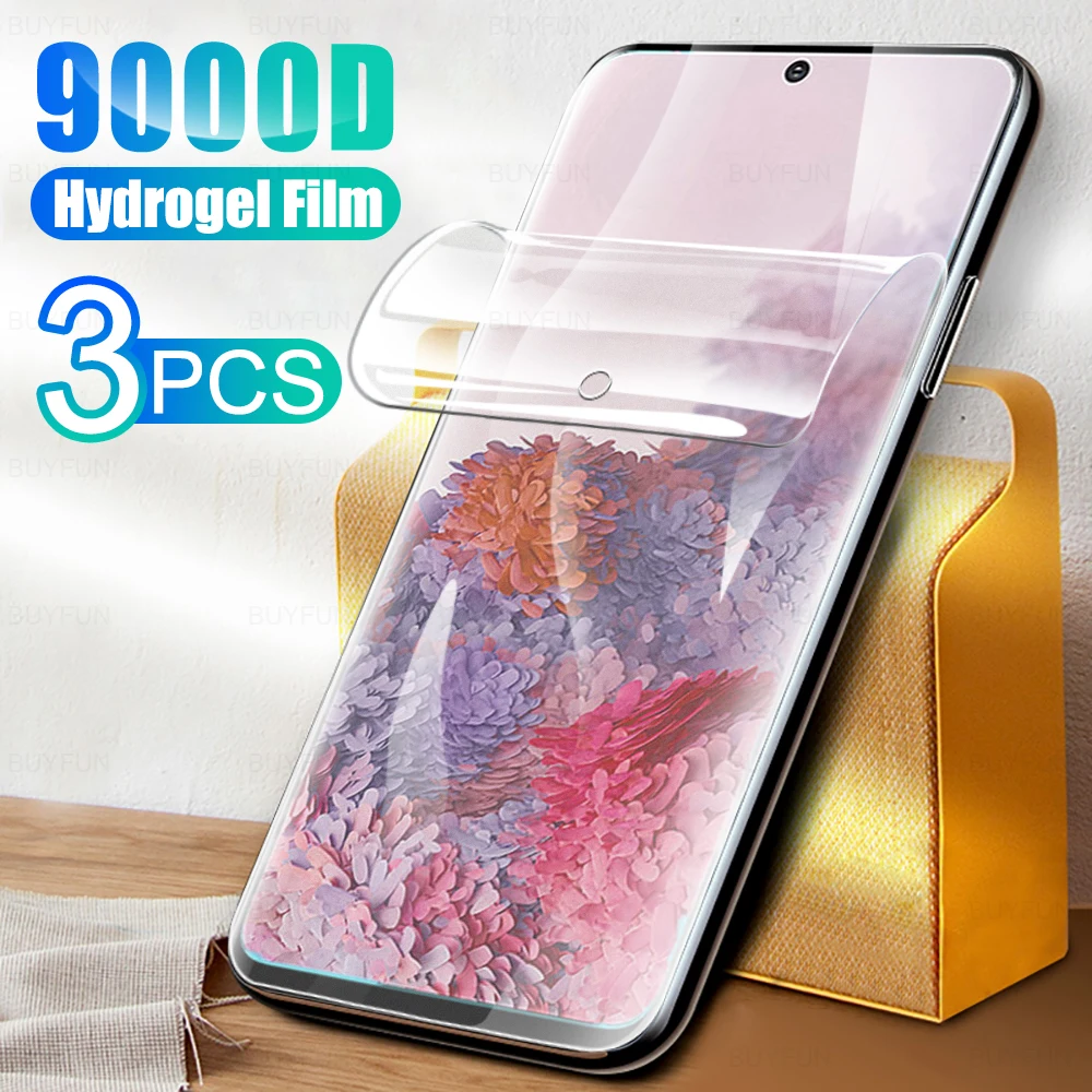

3 шт. матовая Гидрогелевая пленка с защитой от отпечатков пальцев для Samsung S20 S20 Ultra S20 Plus S20 Fe, не Защитное стекло для экрана