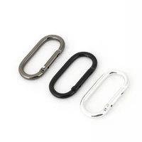 carabiner keychain aluminum alloy u ring buckle spring carabiner spring hook clip keychain outdoor camping daily use