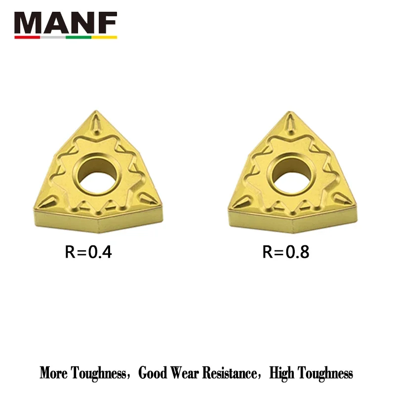 MANF WNMG080404 WNMG080408 аксессуары для токарного станка лезвие с ЧПУ стального держателя