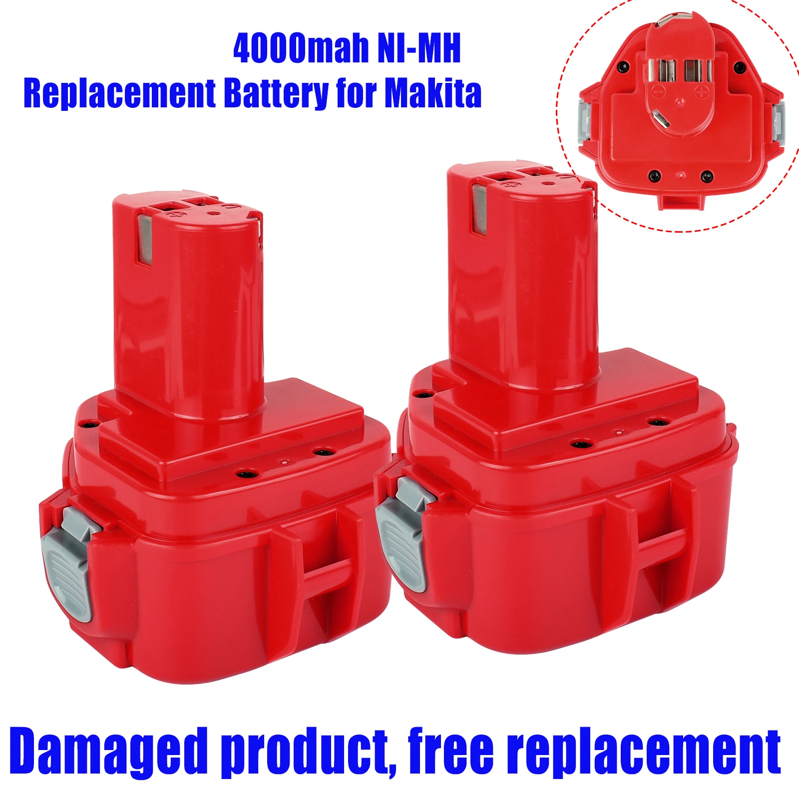 PA12 12V 4000mAh Сменный никель-металлогидридный аккумулятор для Makita 12В 1220 1233 1222 6270D 6271D 6317D 6227D