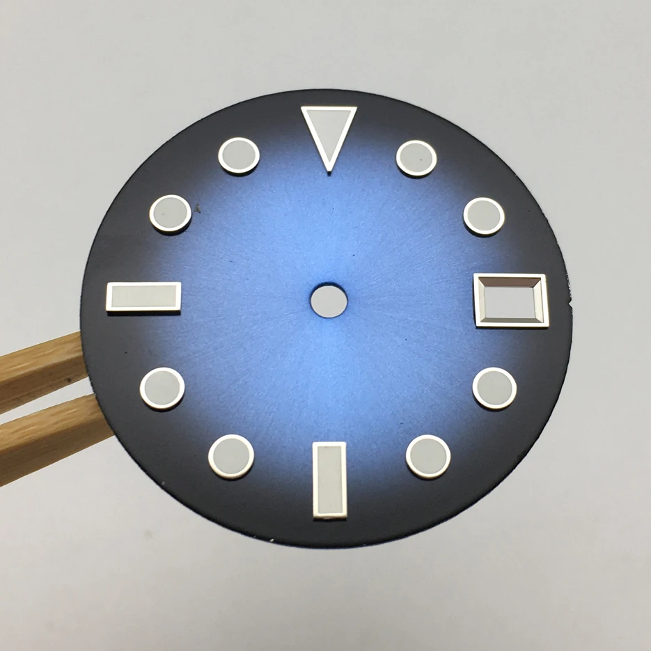 No Logo 28.5mm Watch Dial Replaced with A Modified Dial That Literally for NH35A Movement BB3 Men Watch Accessories