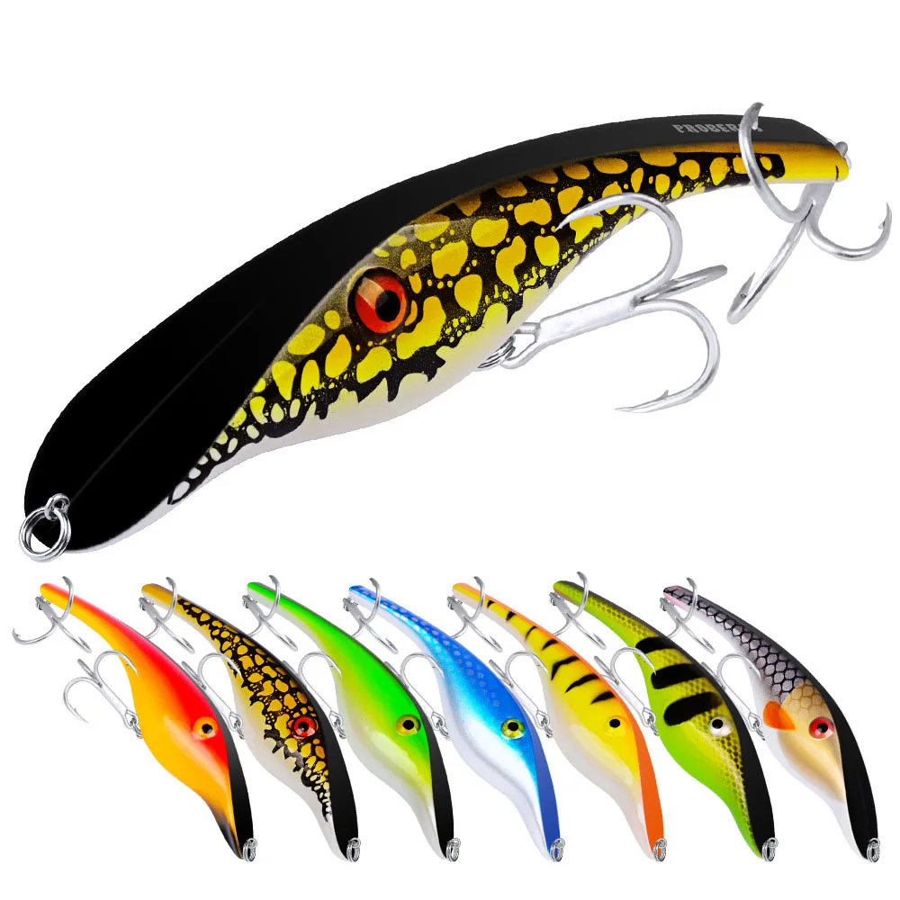 

1PCS Zalt Pike 140mm 42g Undberg Stalker Musky Muskie Pike Bass Lure Bait Wobbler 3D Eyes Floating Crank Jerk Troll Lures