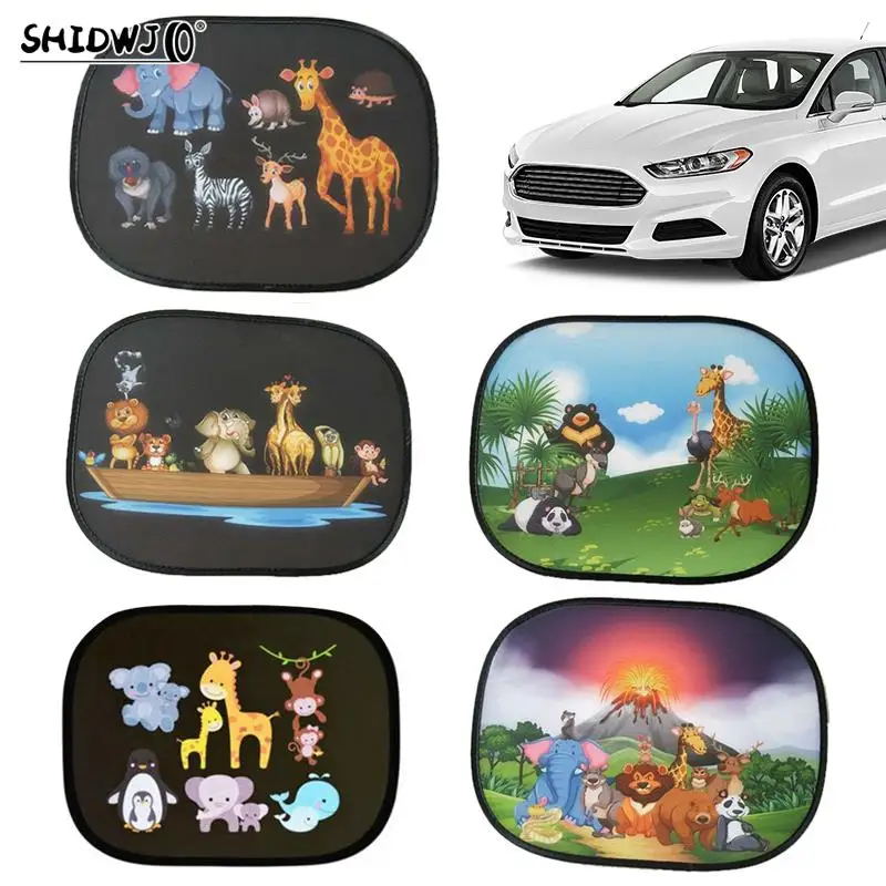

Creative Foldable Car Sun Shades Car Window Shades For Rear And Side Window Car Heat Shield Protect Baby Window Shade