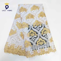 5 yards embroidered swiss voile lace for african women traditional wedding dry lace with stones latest style swiss voile laces