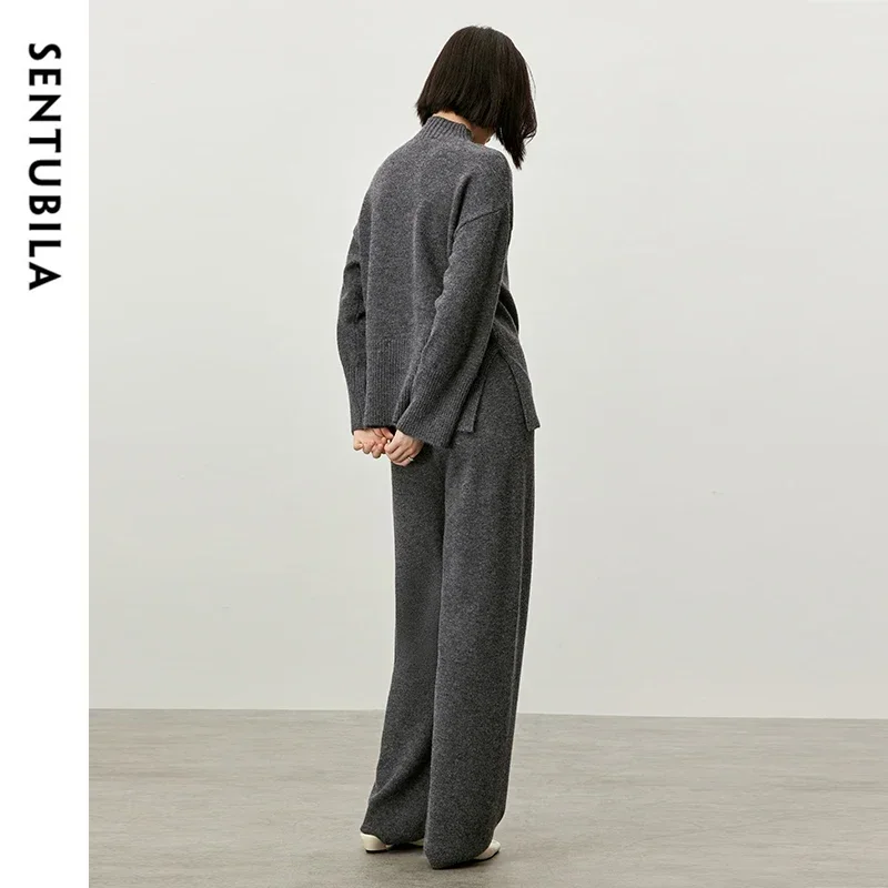 Женский вязаный комплект из 2 предметов