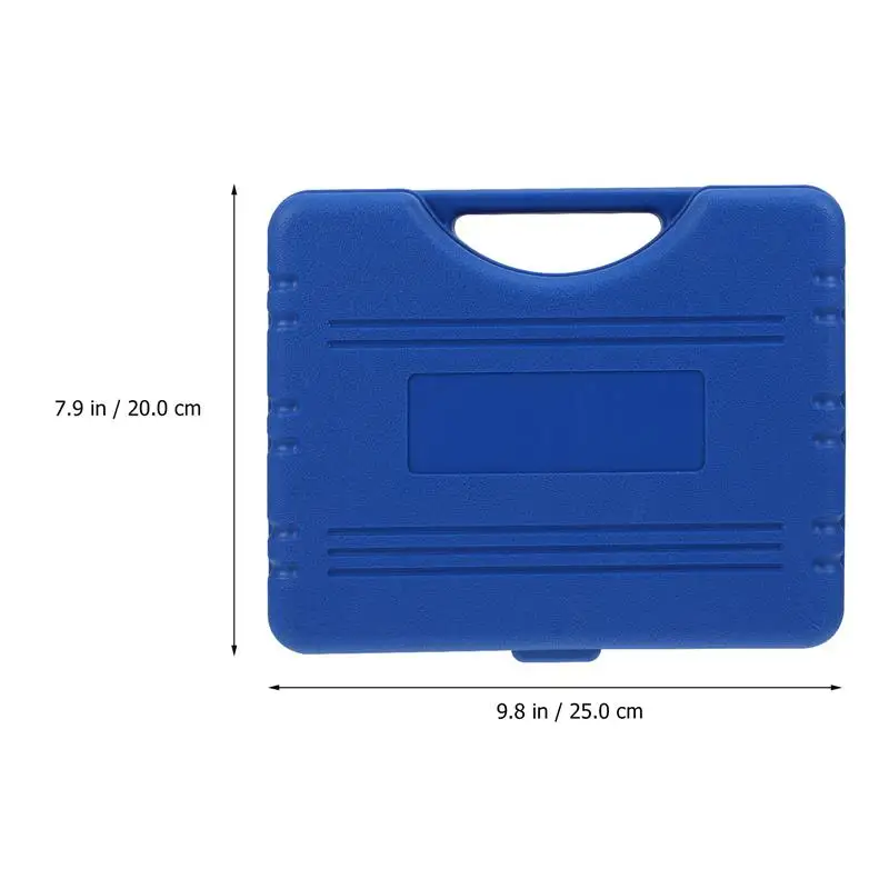 

Auto Hand Held Vacuum Pump Brake Bleeder Adaptor Fluid Reservoir Tester (Blue)