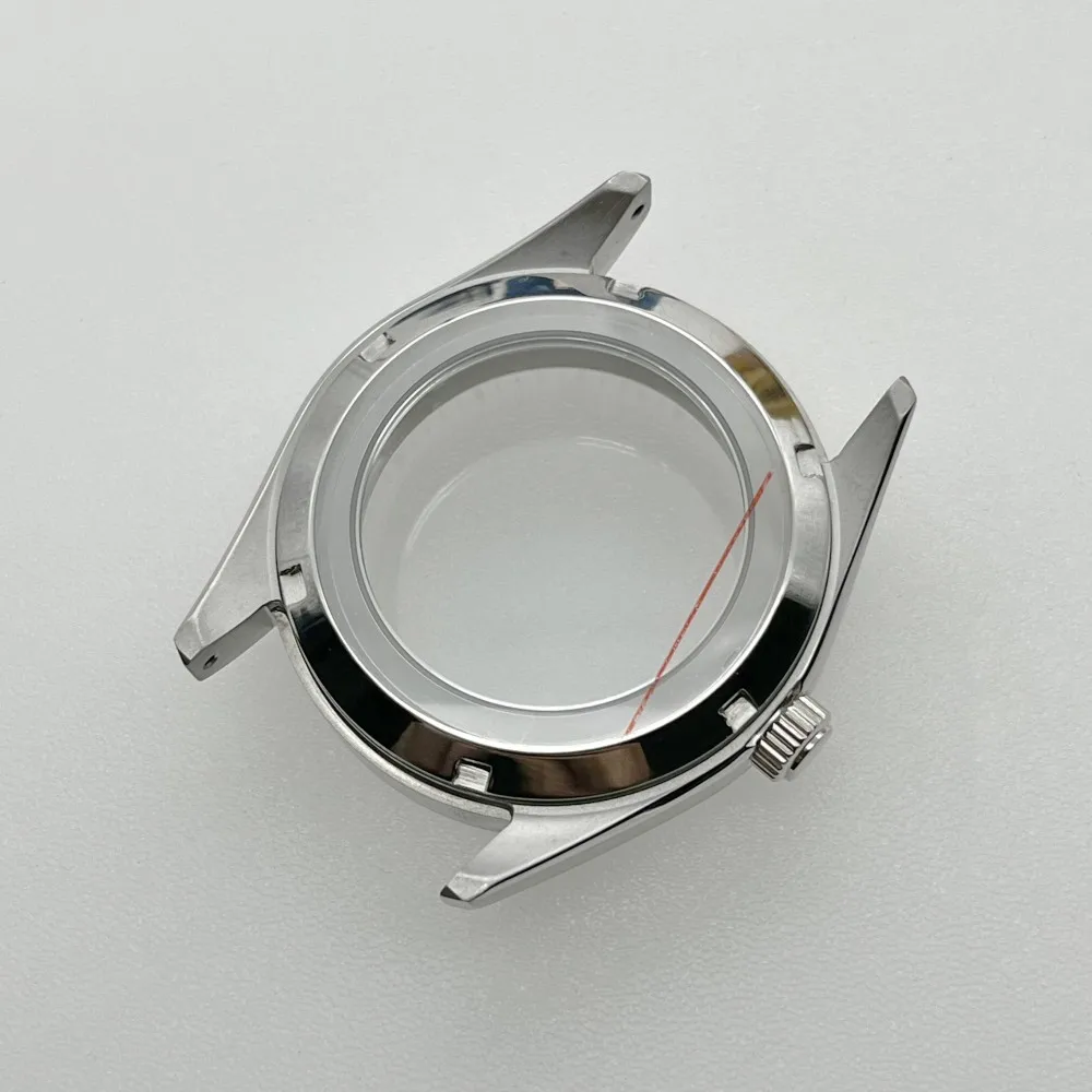 41mm Sapphire Glass Watch Case for NH35 GS NH36 Movement Modified Stainless Steel Cases Diving Watches Accessories