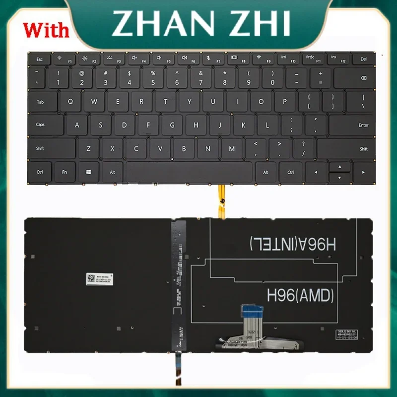 Новая клавиатура для ноутбука Huawei MateBook 13 WRT-W29 KPR-W19 VLT-W50 HN-W19L KPL-w00 VLR-W19 w19l KPRC-W10L w19p