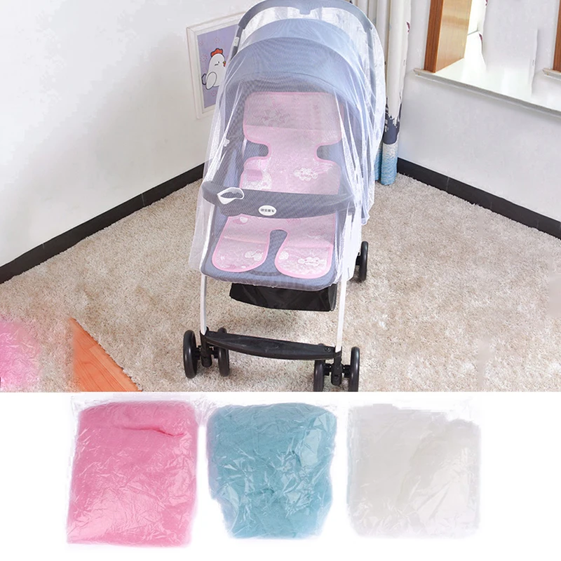 

Summer Baby Stroller Mosquito Net Pushchair Cart Insect Shield Net Mesh Safe Infants Protection Mesh Cover Baby Stroller