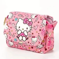 takara tomy hello kitty new ladies double zipper buckle waterproof mobile phone bag shoulder messenger small bag