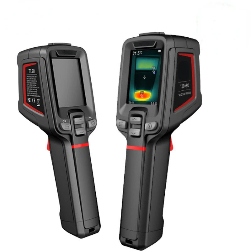 

Intuitive pinpoint the hotspot on thermal image Guide T120V infrared thermal camera Temperature Instruments