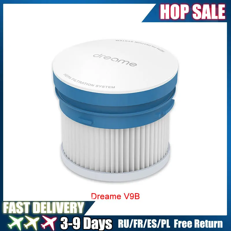 

For Dreame V9 V10 XR V11 V12pro Handheld Vacuum Cleaner Spare Parts Kits HEPA Filter Roller brush Soft Fluff Brush Main brush