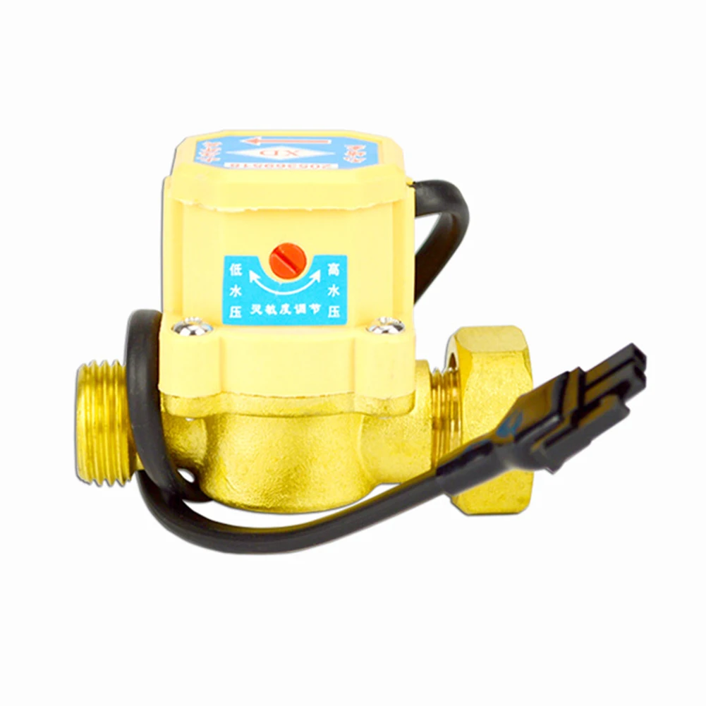 

Home Sealing Ring Practical Water Pump Connector Automatic Control Sensor Controller Pressure Thread Copper Flow Switch