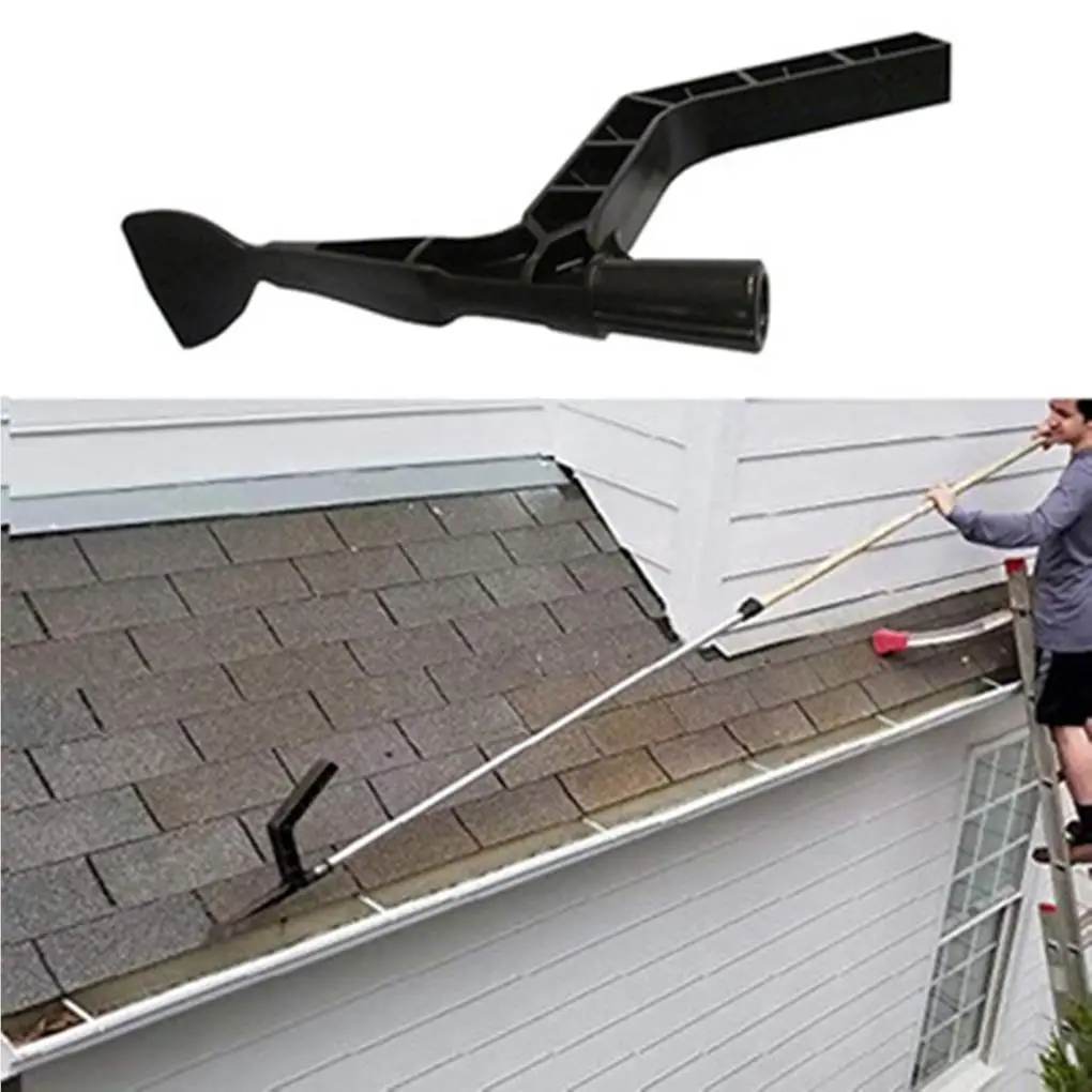

Roof Drainage Ditch Garbage Shovel Cleaning Scoop Roof Gutters Cleaning Tool for Eaves Sport Fields Townhouses