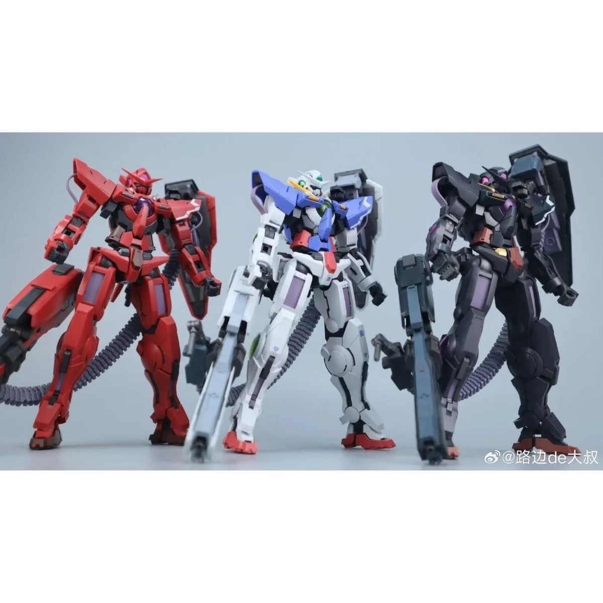 Фото Новая модель Siyanzai KO Exia i GN-001, экшн-фигурка, масштаб 1/100, сборная модель, комплект 00, аниме-фигурка, декор комнаты, подарок на день рождения №2