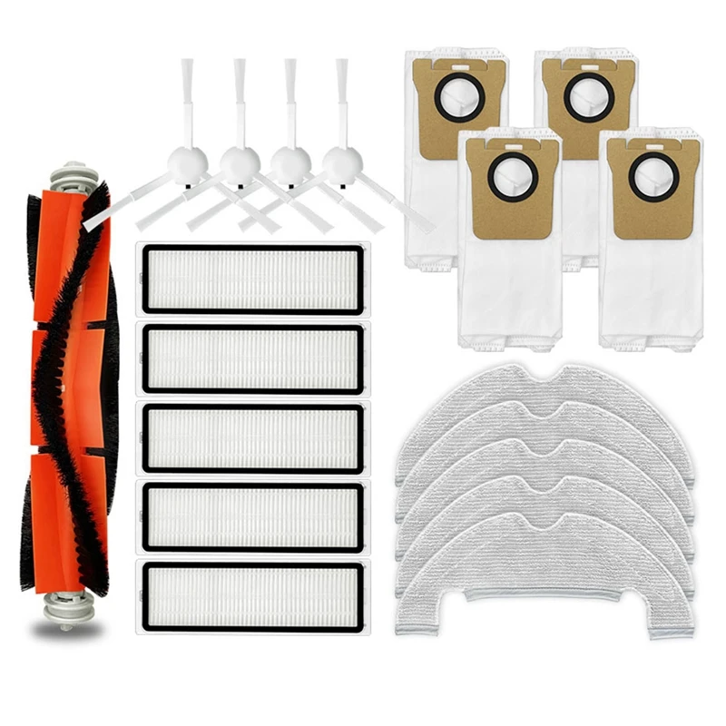 

Replacement Hepa Filter Main Side Brush Dust Bag Mop Cloths For Xiaomi Mijia Sweeping And Mopping Robot Plus STYTJ05ZHM