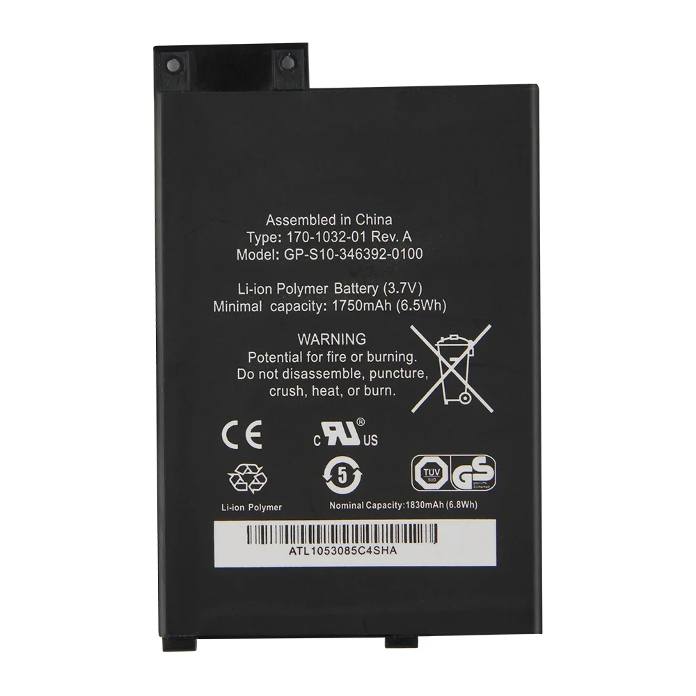 Оригинальная сменная батарея 1750 мА/ч GP-S10-346392-0100 для Amazon Kindle3 Kindle 3 S11GTSF01A D00901