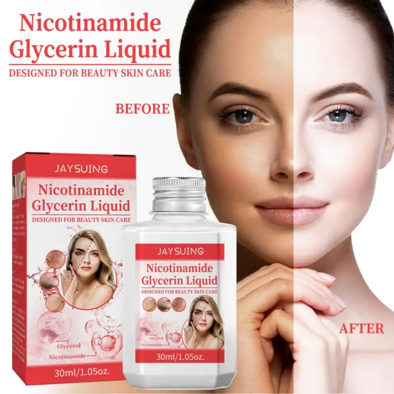 

30ml Niacinamide Whitening Glycerine Solution Moisturizer Liquorice Facial Brightening Skin Oil Control Remove Dark Spot