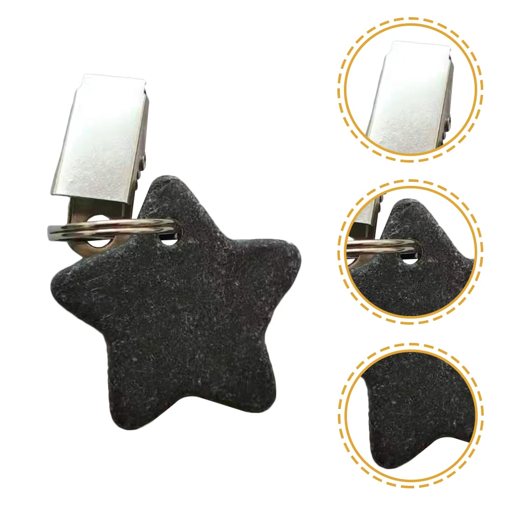 

Tablecloth Weights Table Clip Cover Weight Clips Pendant Decor Outdoor Dining Room Star Holder Picnic Holdersstone Curtain Heavy
