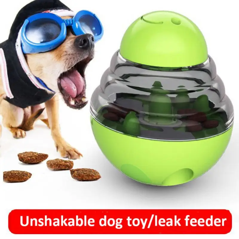 

Leaky Ball Tumbler Multicolored Convenient High Quality Resistant To Bite Durable Educational Dog Training Toy Leaking Ball Abs