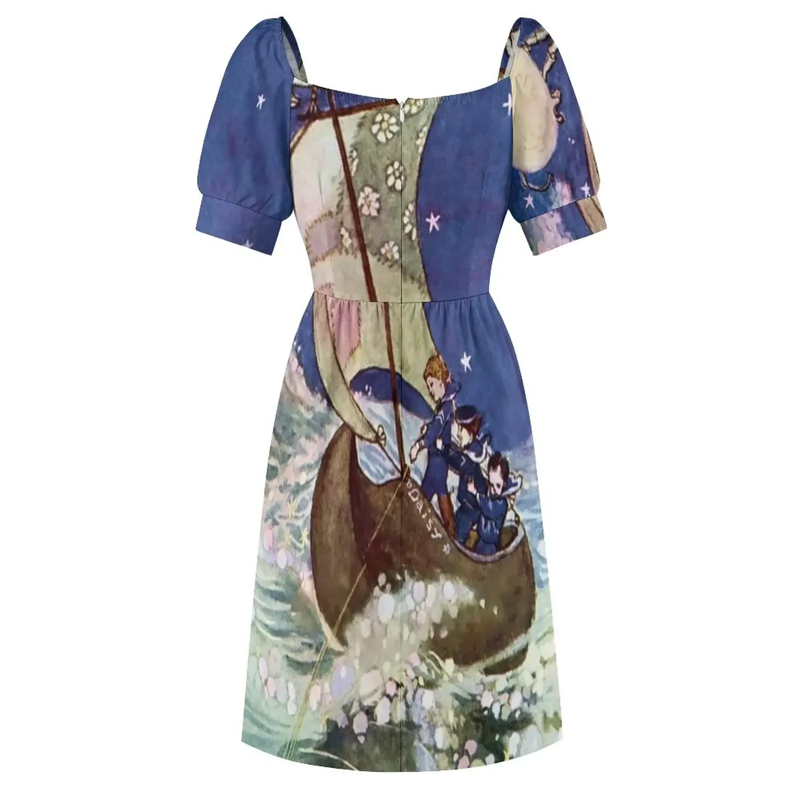 Платье без рукавов Wynken Blynken and Nod от Willy Pogany платья для женщин модное женское платье