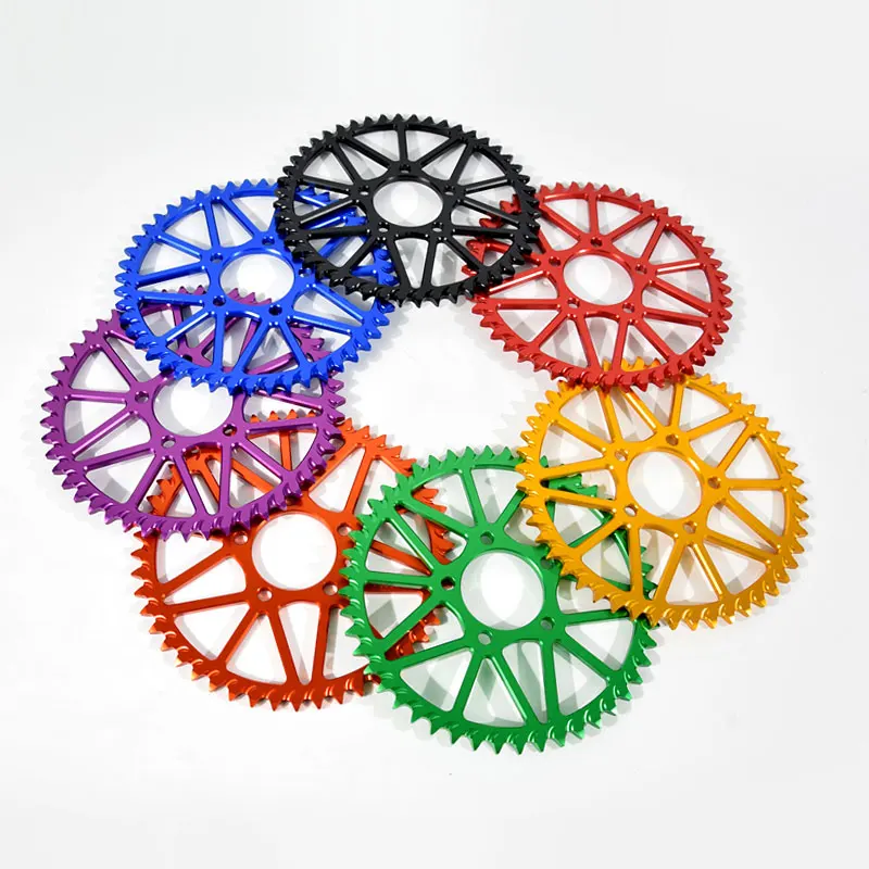 Для SUR-RON светильник Bee X 48T 52T 54T 58T 64T зубчатая пластина, звездочка, колесо для электровелосипеда, внедорожника, аксессуары для мотоциклов SURRON