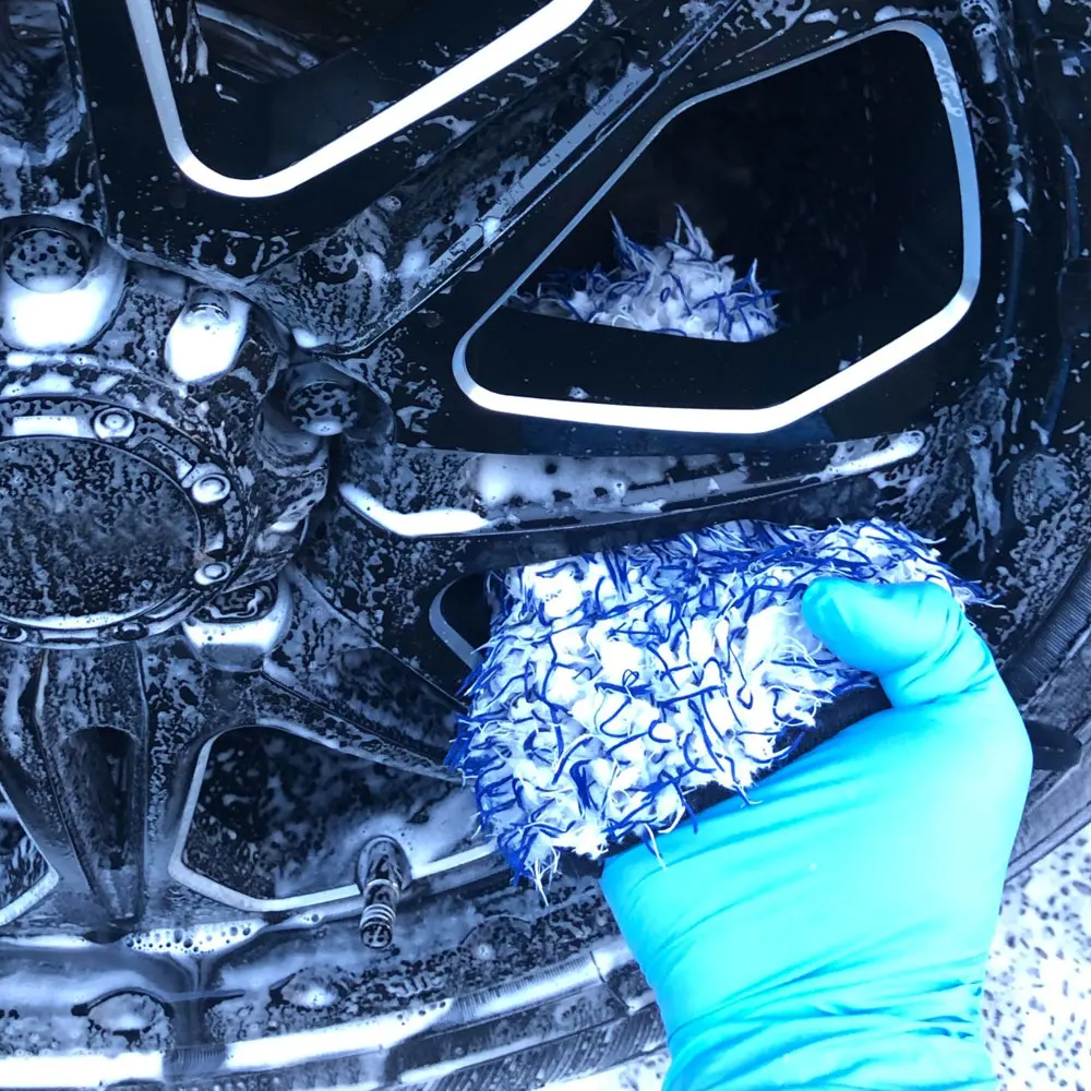 Щетка из микрофибры для мойки автомобиля щетка на колеса премиум-класса