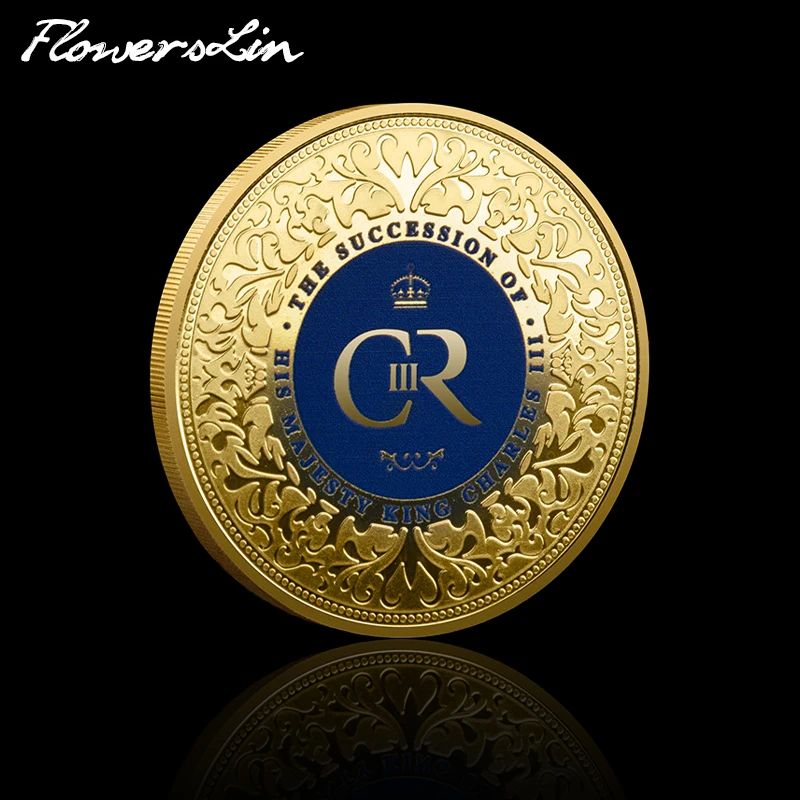 

[FlowersLin] Коллекционная памятная монета Великобритании, его величество, король Шарля III