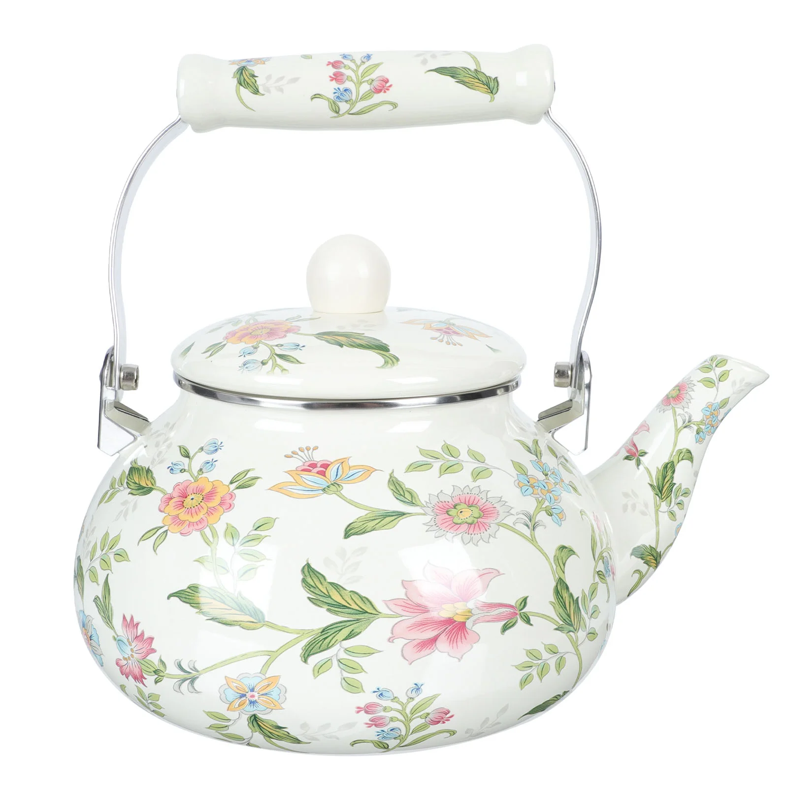 

Kettle Tea Enamelfor Stove Stovetoppot Pots Kettles Boiler Small Porcelain Whistling Maker Enameled Teakettle Metal Enamelware